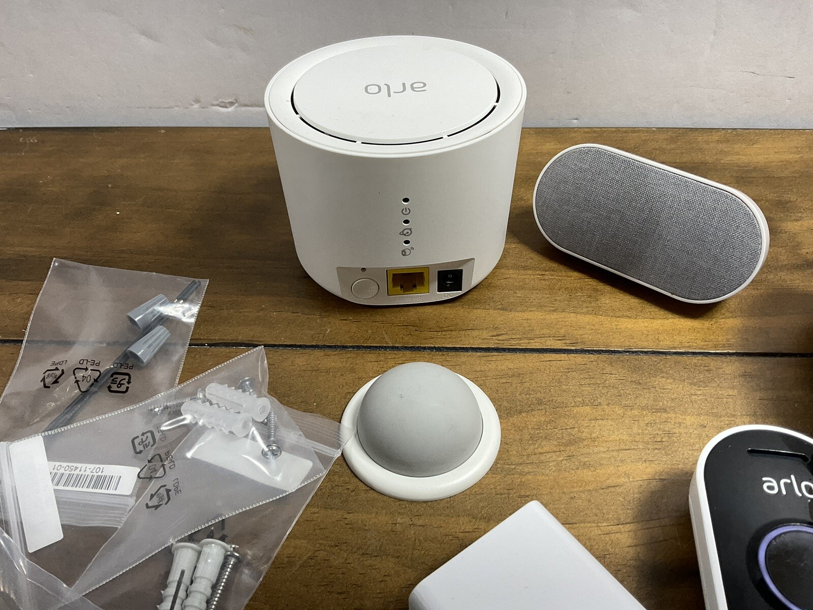 Arlo Smart Home Pro HD Camera Plus Audio Doorbell and Chime System
