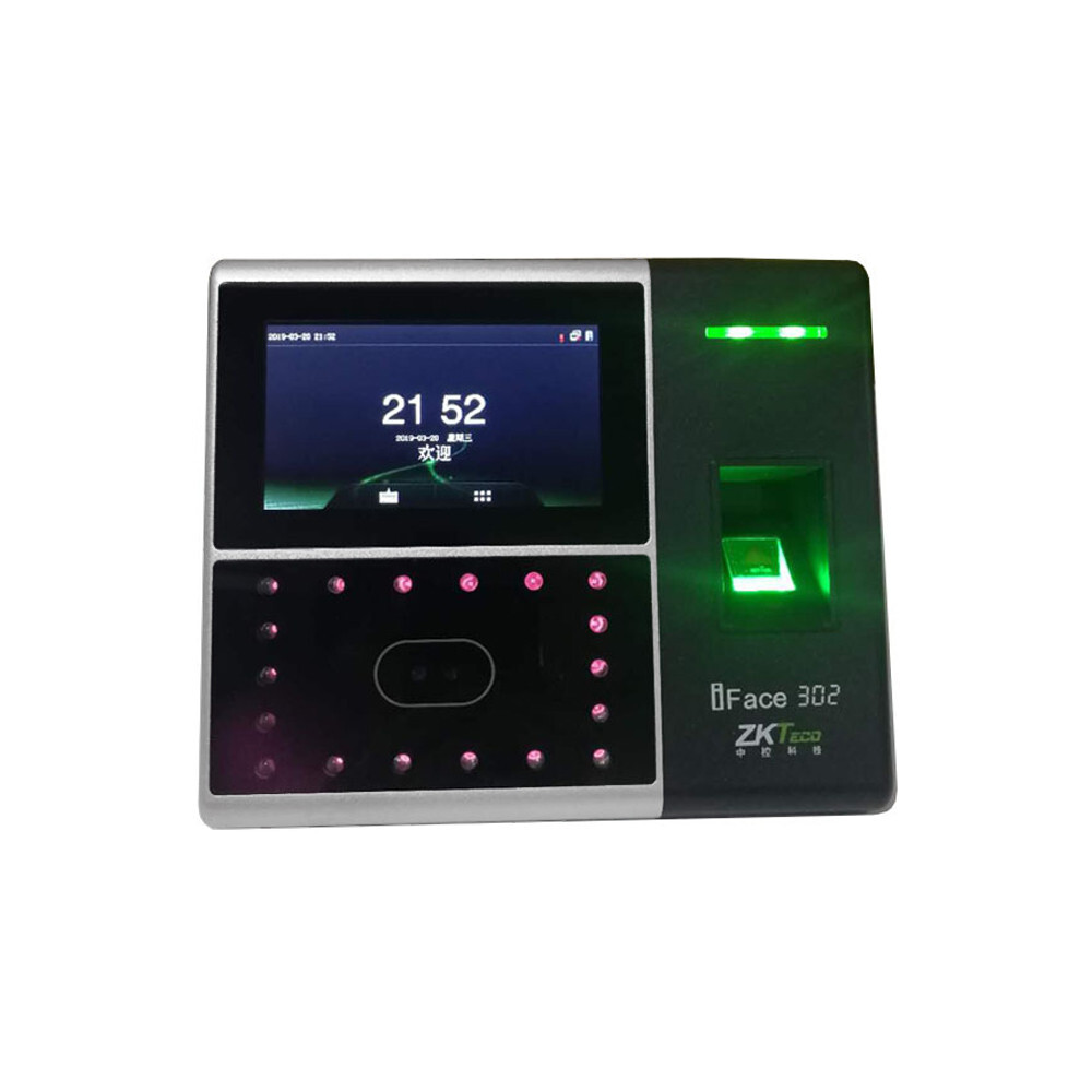 iFacial+ Finger TCP/IP Biometric Fingerprint Time Clock Access Control /iface302