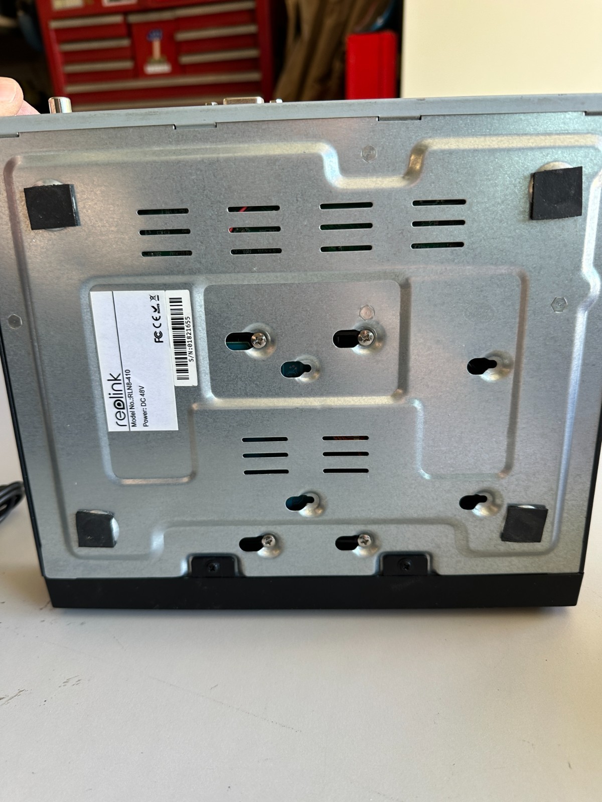 Reolink RLN8-410 8CH NVR Network Video Recorder Power 48V Recorder Only