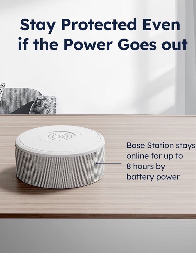 WiFi Door Alarm System, Wireless DIY Smart Home Security System, with Phone APP