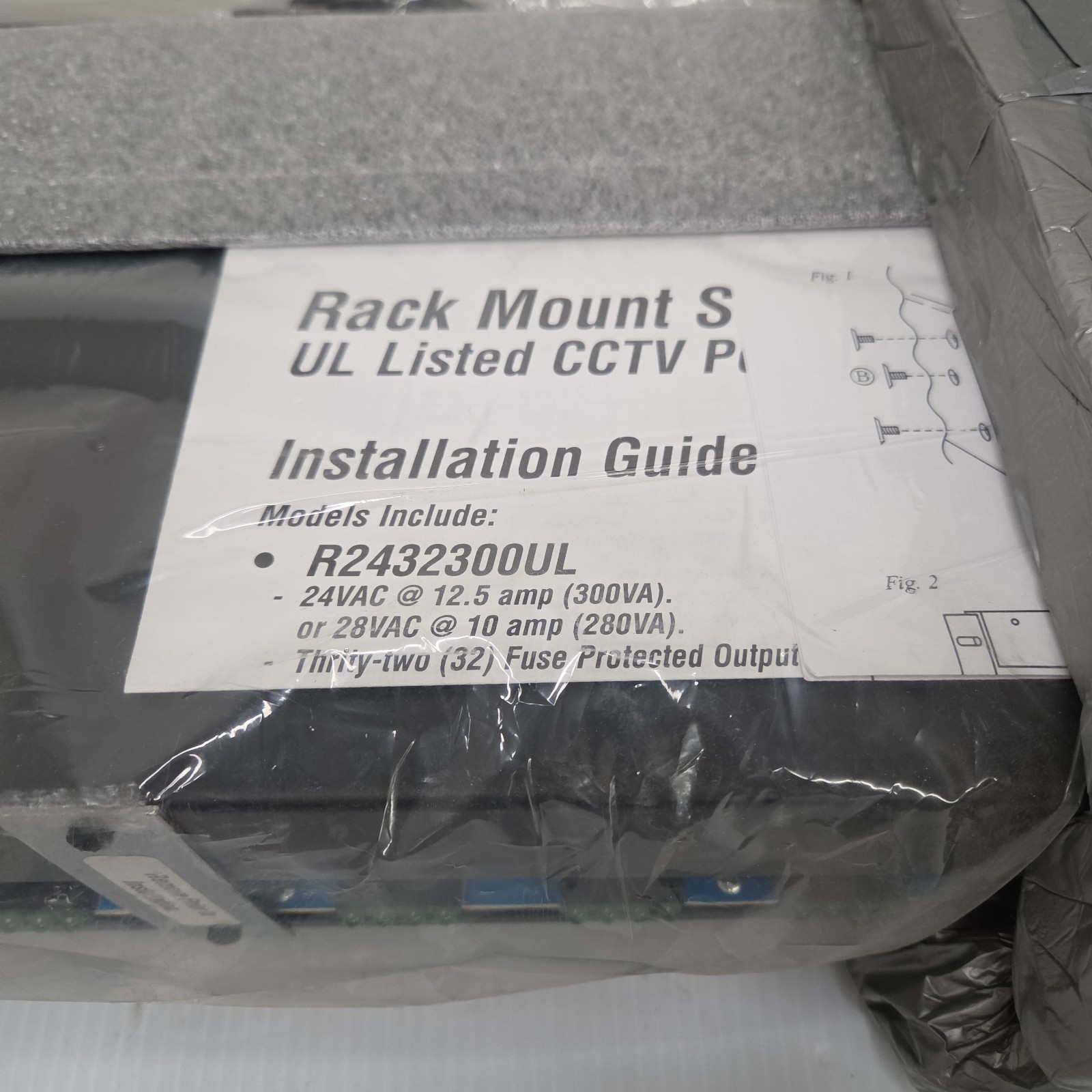 Altronix R2432300ULCB 19″ Rack Mount CCTV Power Supply