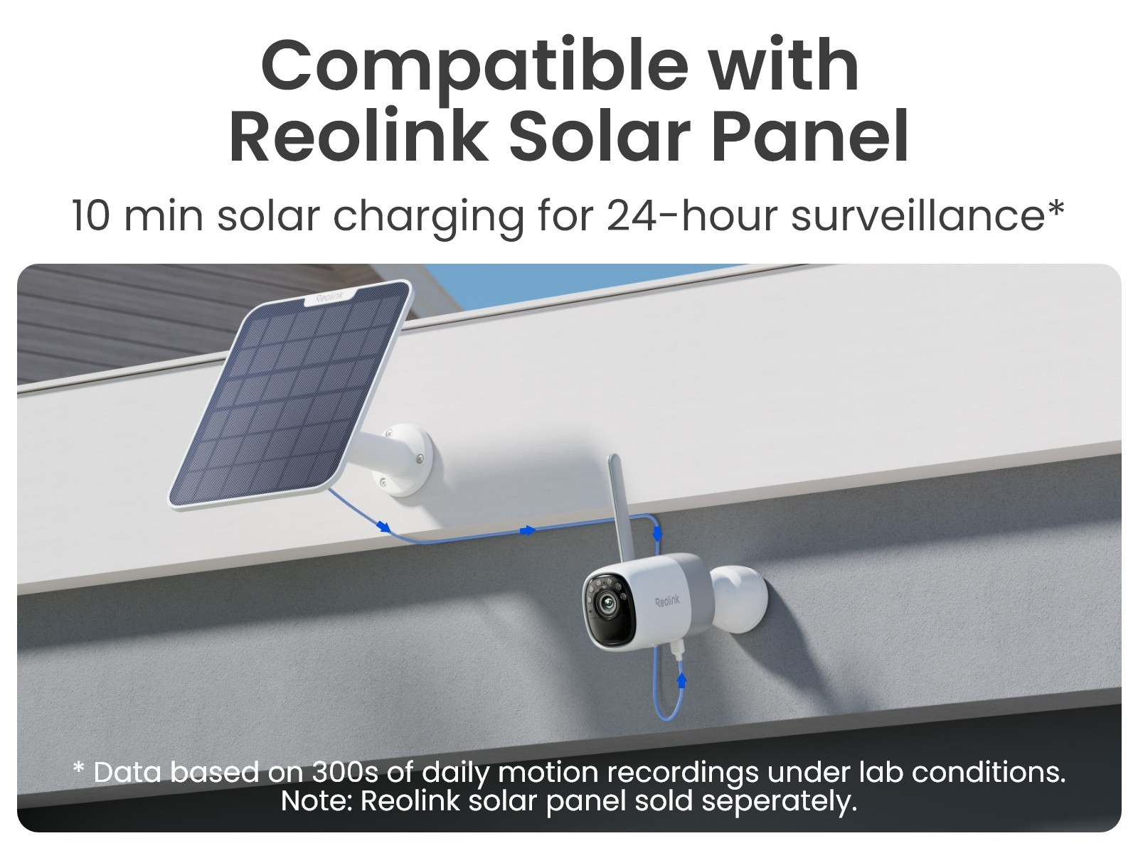 Reolink Altas 2K WiFi 6 Outdoor Battery Camera ColorX Night Vision with Solar