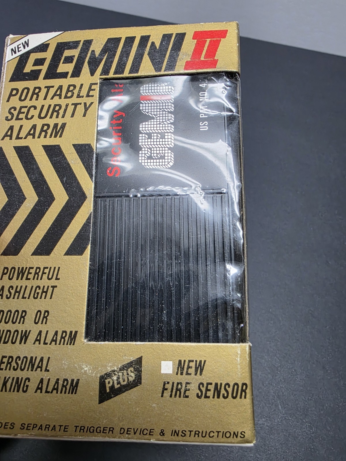 NOS Vintage Gemini 2 Portable Security Alarm Gemini II Burglar or Personal