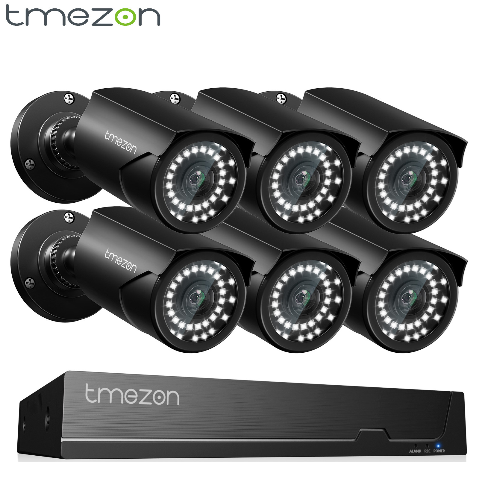8CH PoE Kit Home IP Camera System Full HD Home Office Waterproof Night VIsion