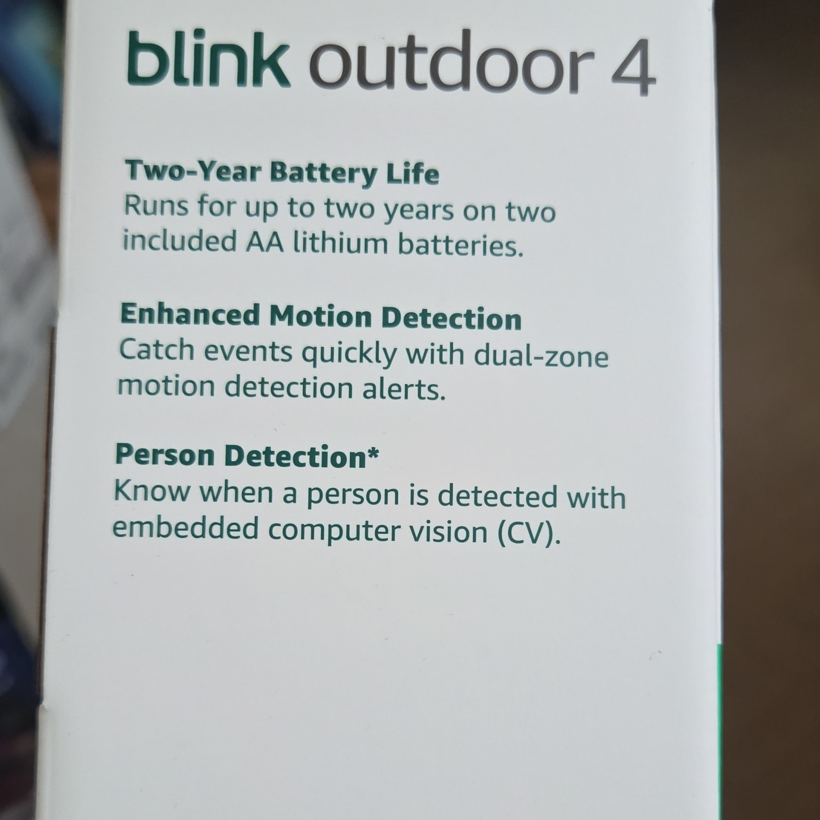 Blink Outdoor 4 3-Camera Wireless Battery System w/ Sync Module 1080p Black