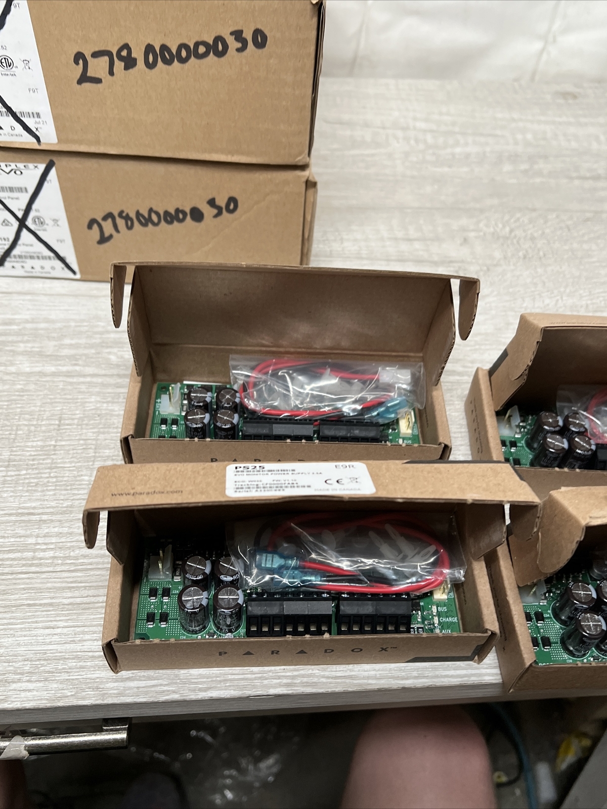 Lot Of Paradox Security Parts (see pictures and details)