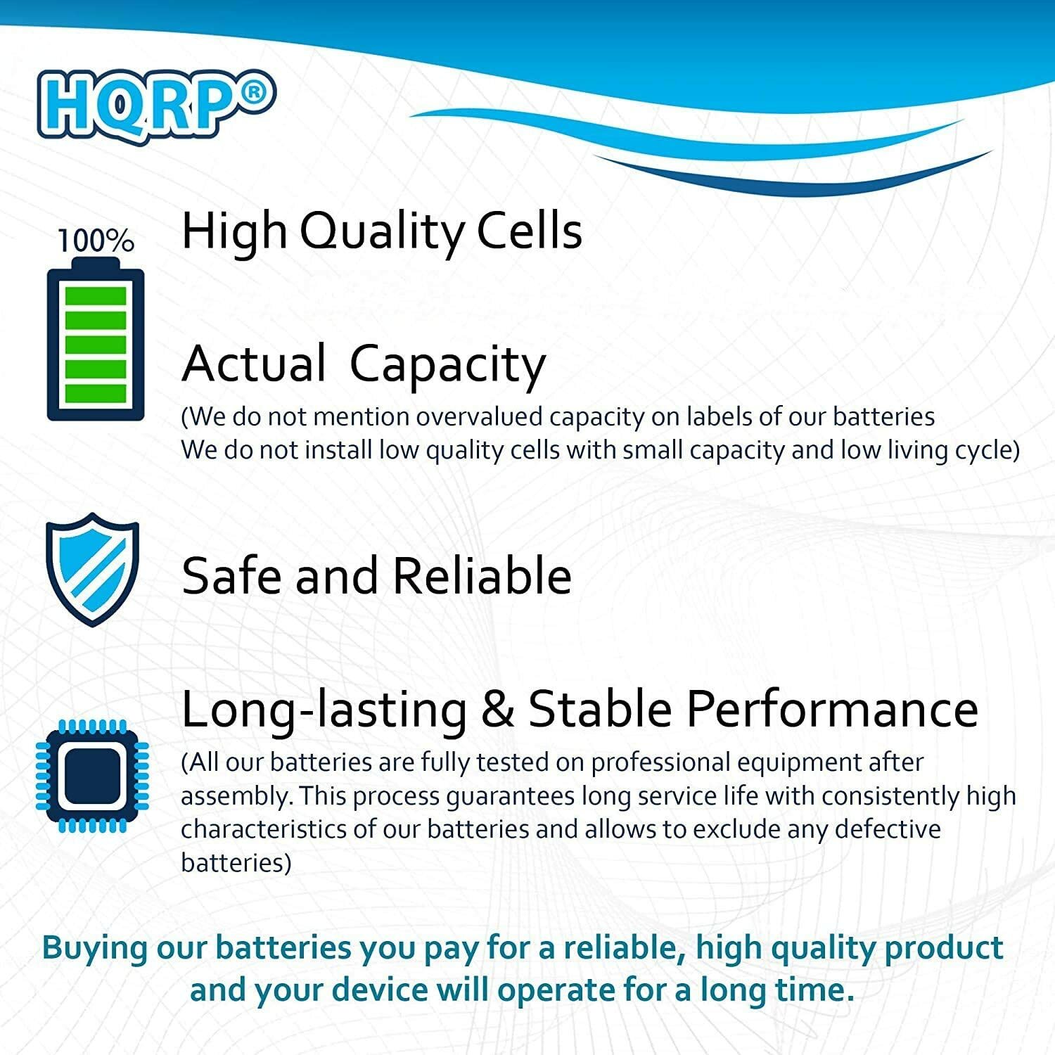 HQRP 3.6V Lithium Battery for DSC WT4911, WT4911B, WT8911 Wireless Outdoor Siren