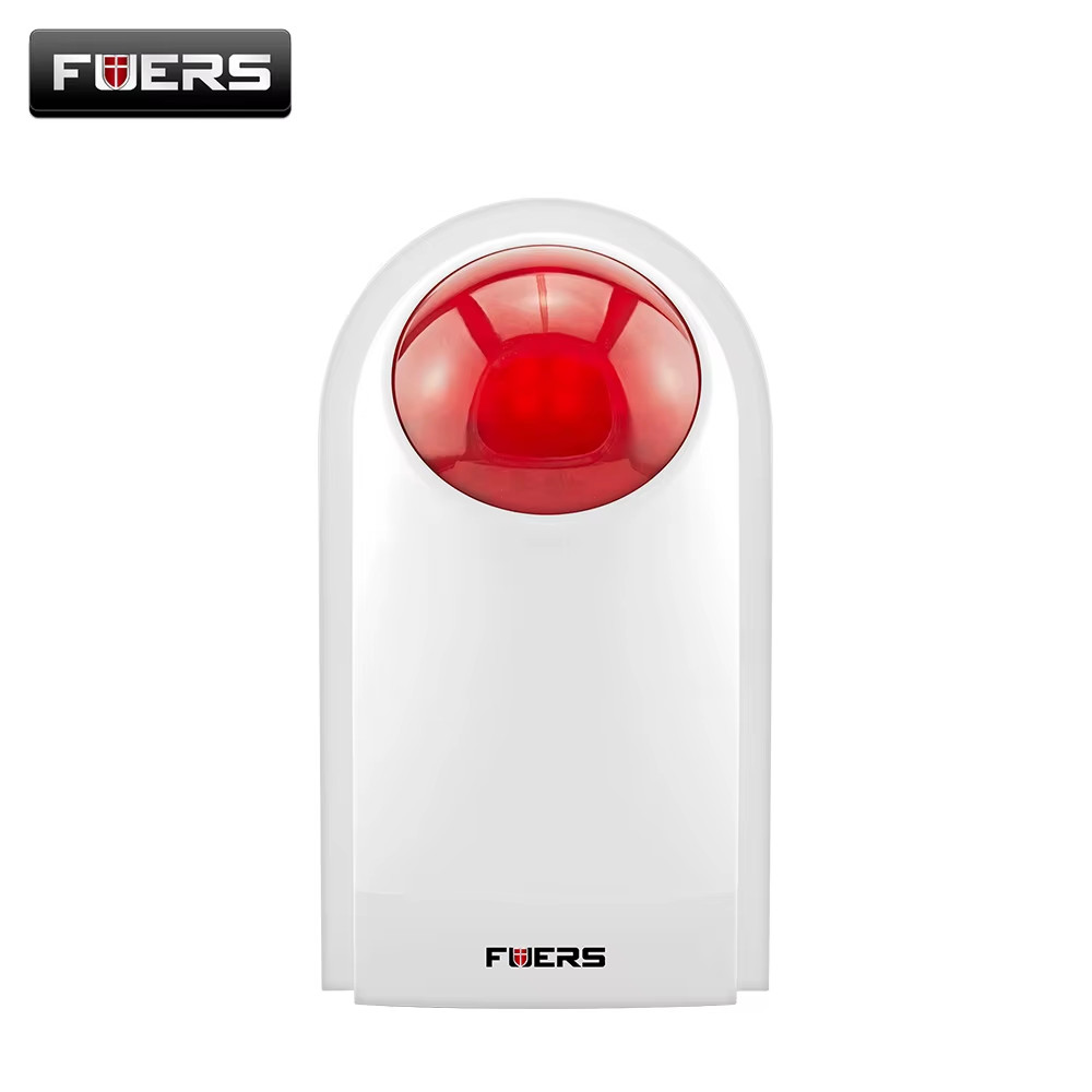 J008 Flash Siren Smart Home Alarm Outdoor Siren Sound Strobe Flash Alarm Siren F