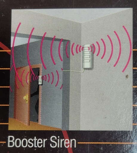 Emerson Home Security System SMA0415P 2 Alarms, Motion Detector and Siren NEW