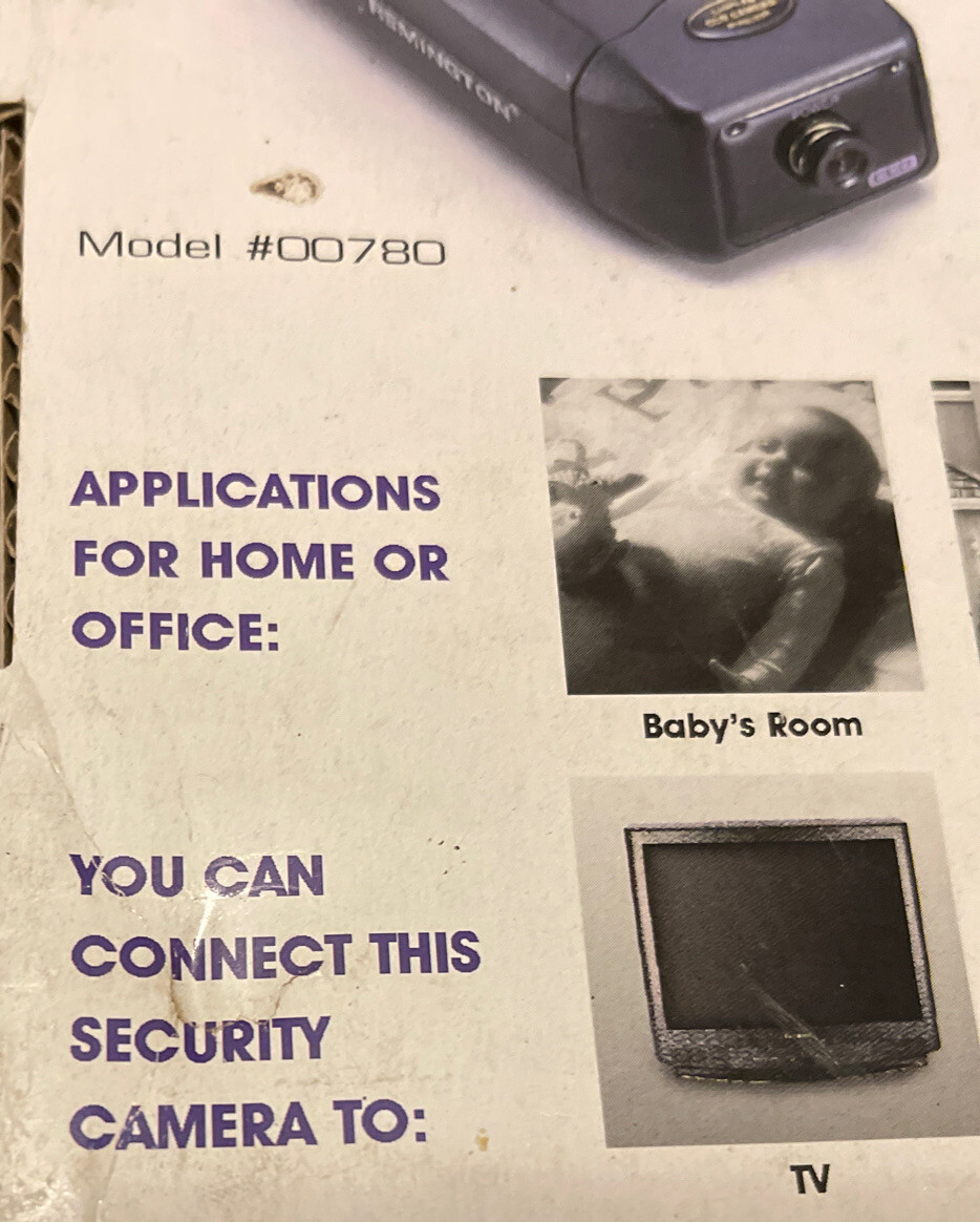 Remington – 2.4 GHZ Wireless Observation System, new open box Security Camera