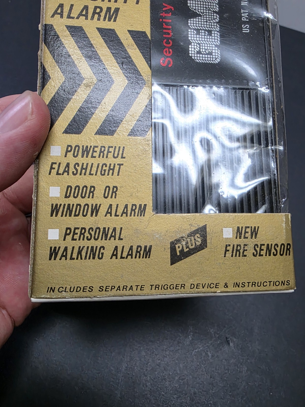 NOS Vintage Gemini 2 Portable Security Alarm Gemini II Burglar or Personal