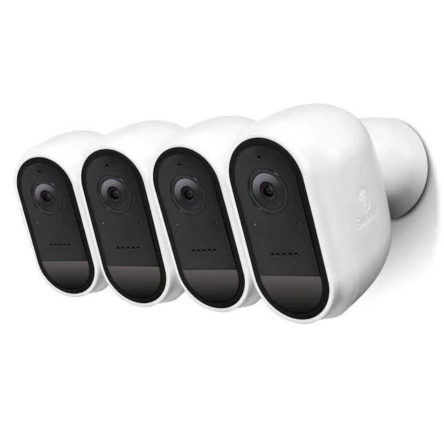 Swann 4-Camera Battery-operated BulletMicro Sd Wireless Security Camera System