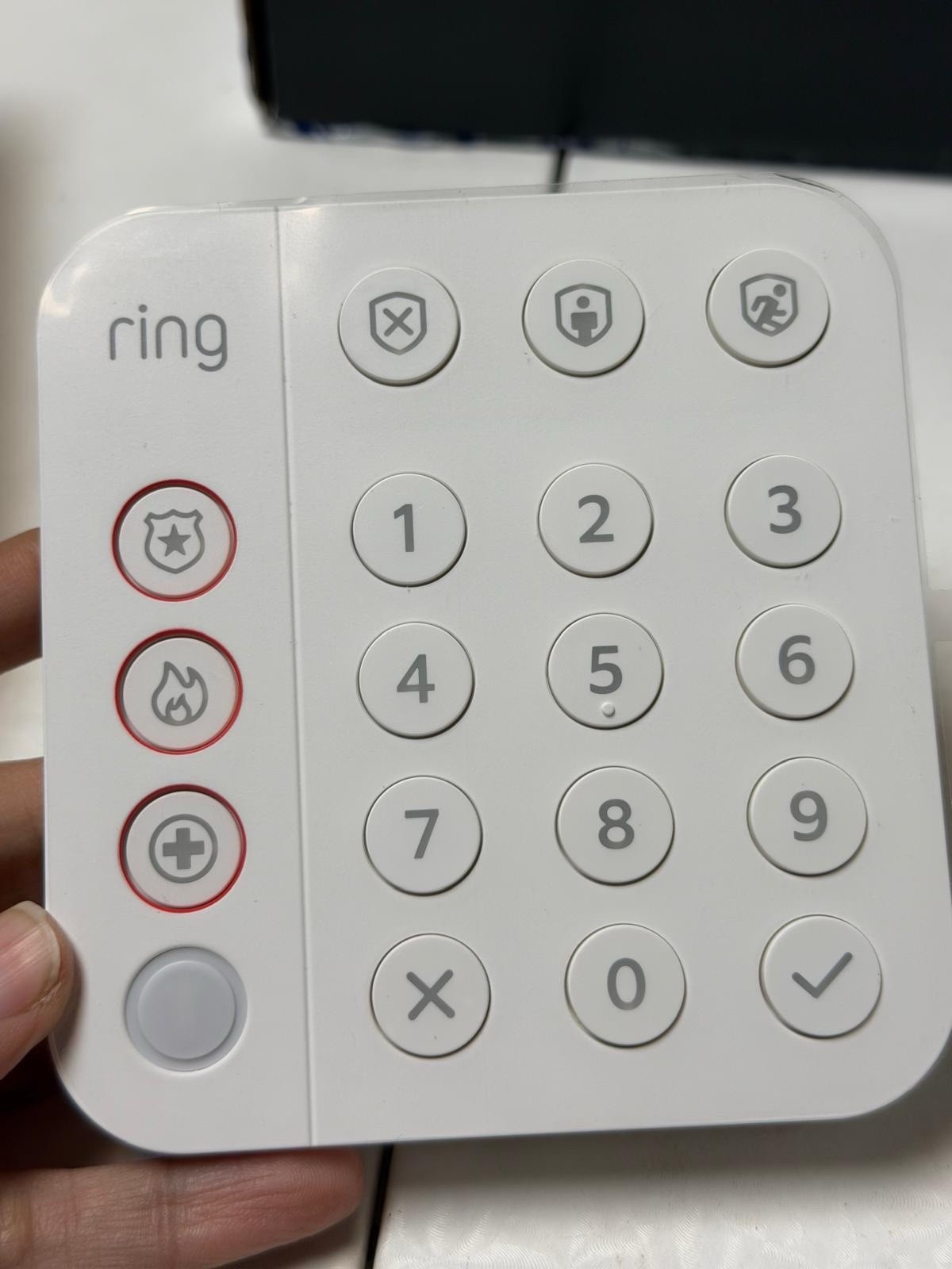 Ring Alarm 2nd Gen Base Station Siren Wireless Home Security System White