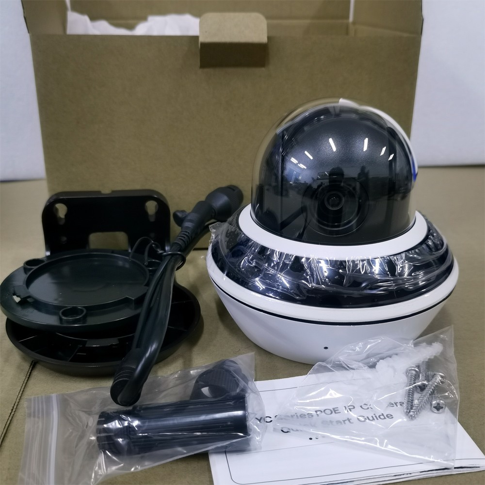 Vikylin 4k 8CH 8POE NVR CCTV System 8MP PTZ 5X ZOOM IR IP Camera 2-Way Audio Lot
