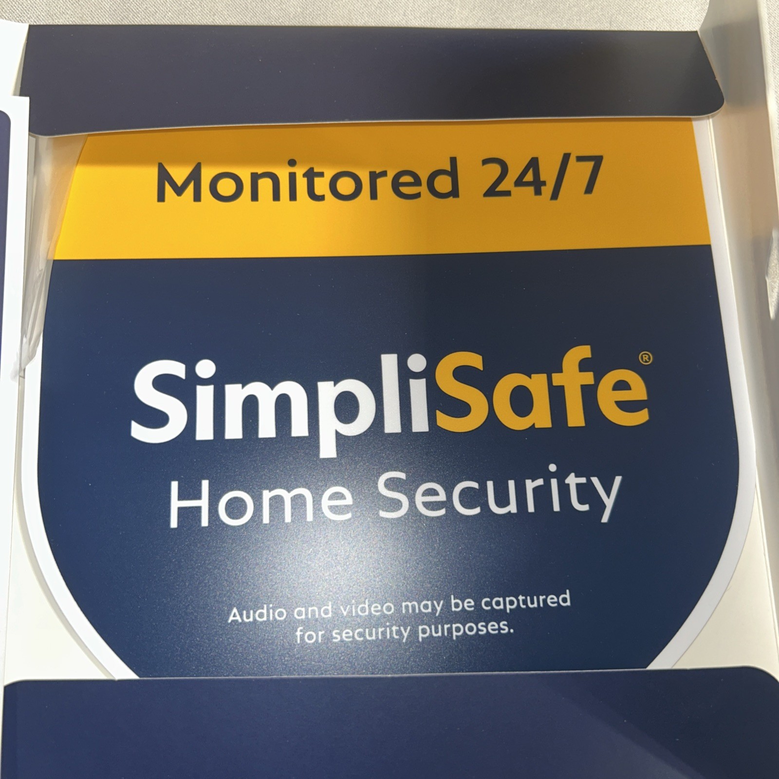 Simplisafe Alarm Accessories 38 Pc Base, Sensors Keypad Siren