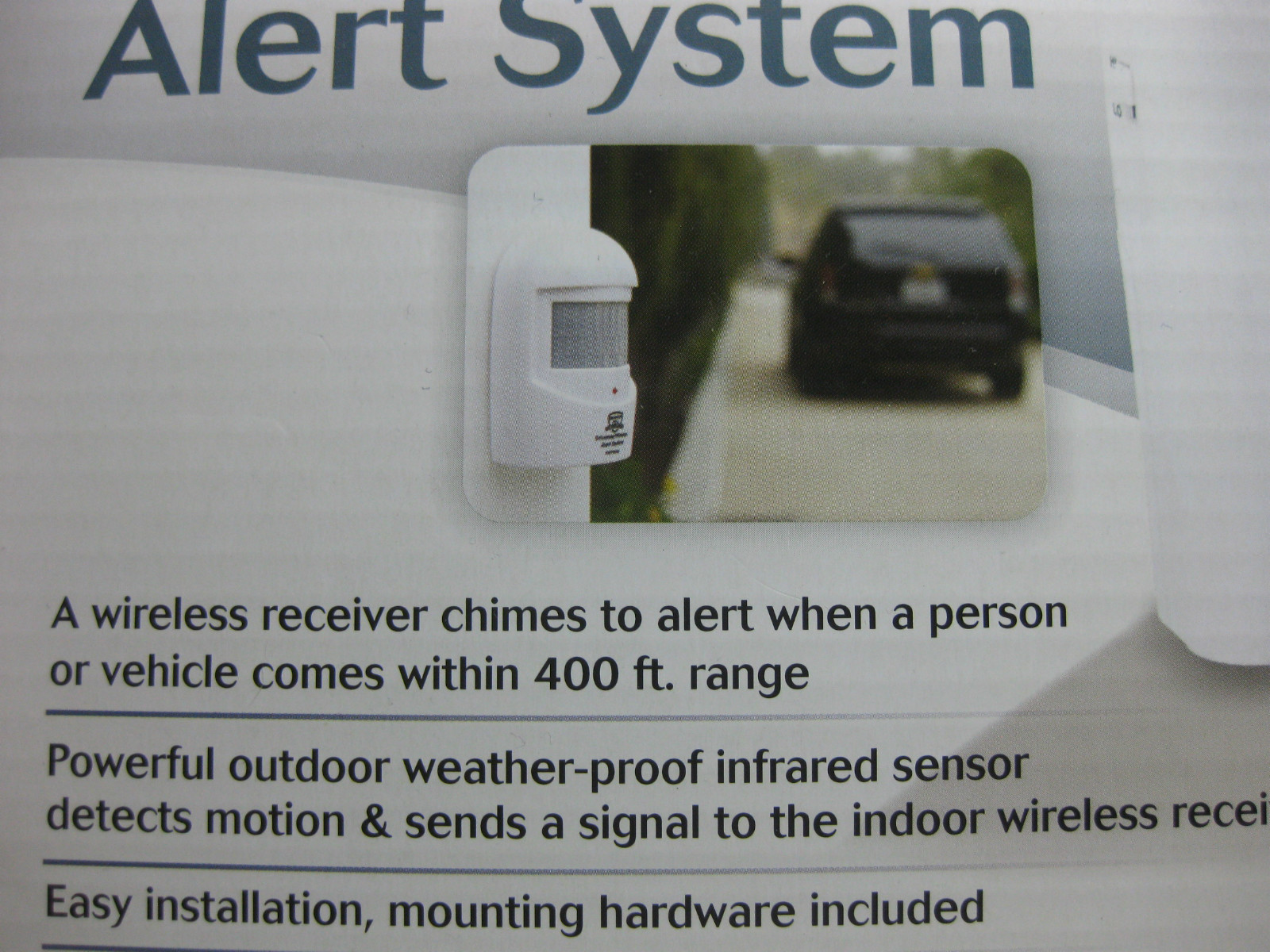 NEW NIB BUNKER HILL SECURITY Driveway Alert System, Wireless