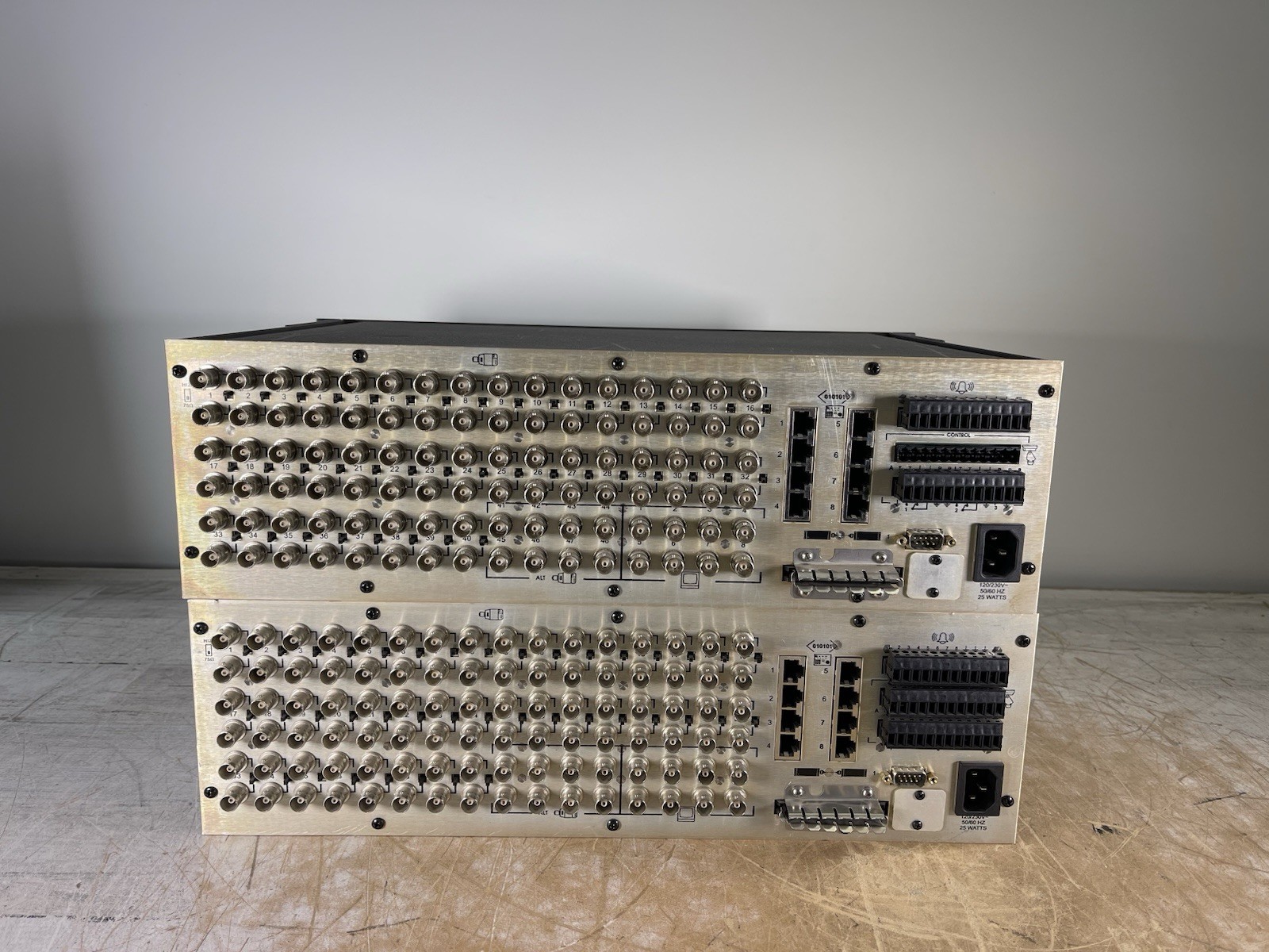 (LOT OF 2) PELCO CM6800 MATRIX SWITCHER CONTROLLER