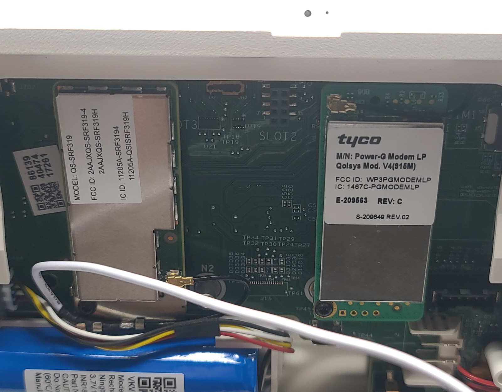 Qolsys IQ Panel 4 IQP4001 – Verizon – PARTS OR REPAIR – Linked To Account