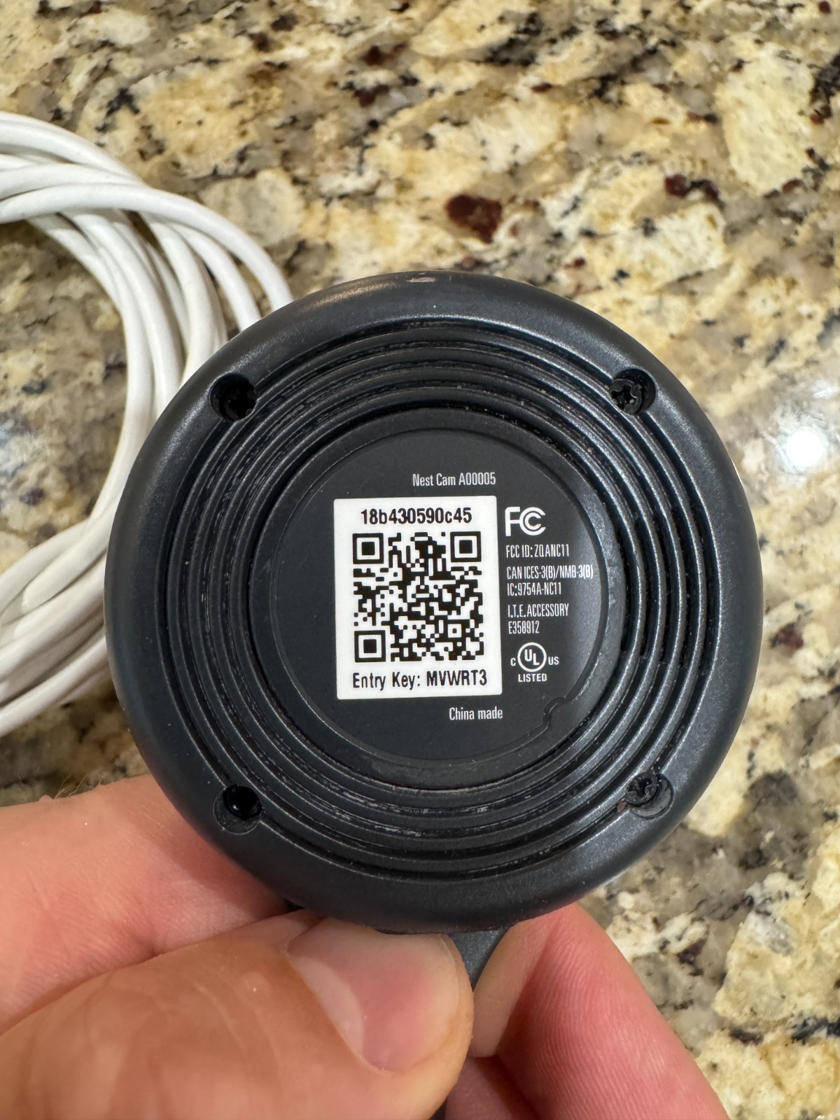 Google Nest Cam Indoor A00005