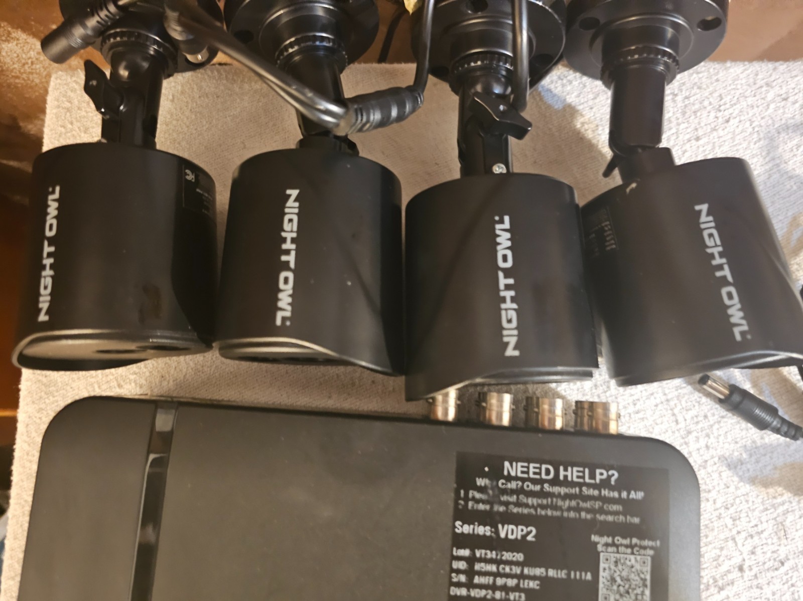 Night Owl 4-Camera Security System