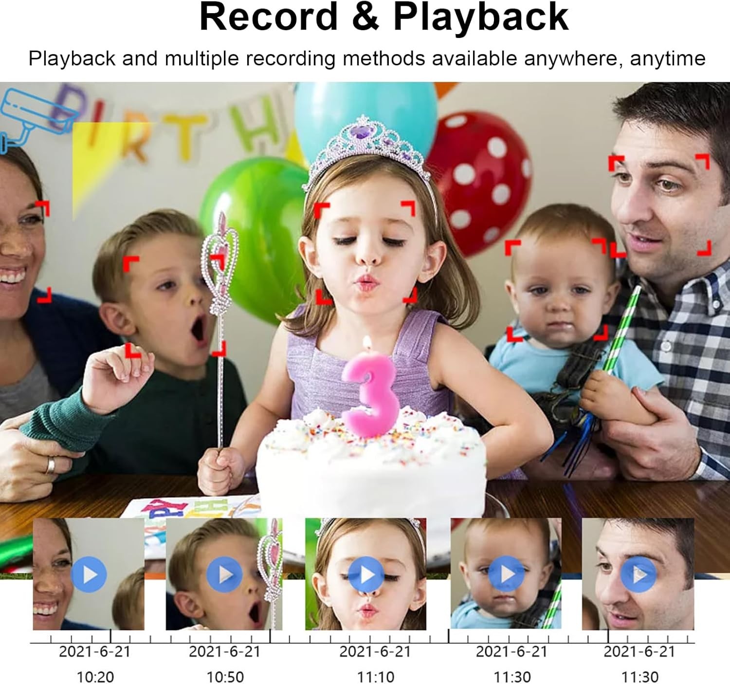 Smart 4K 8-Channel NVR with Ethernet Connectivity & Face Detection Capability
