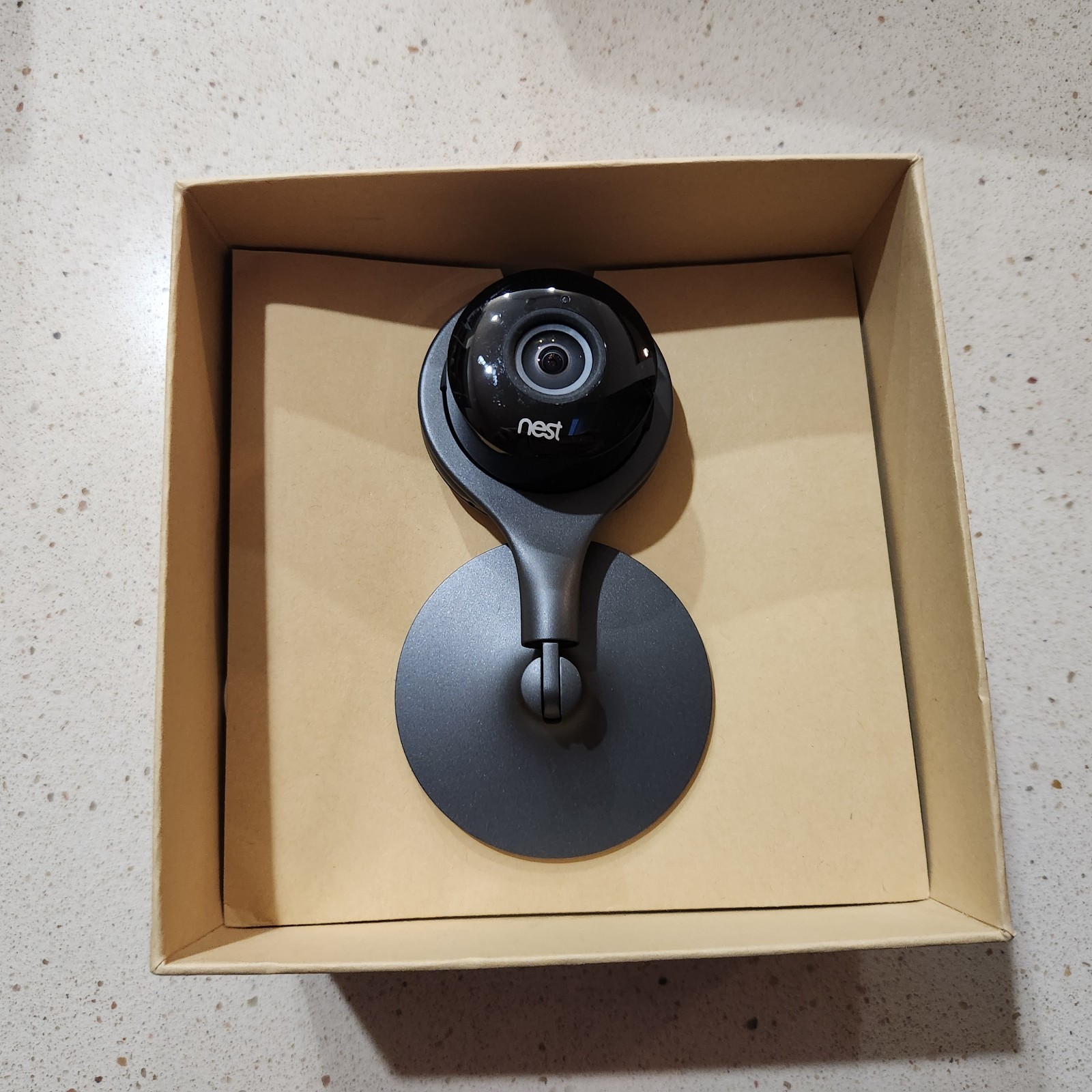 Google Nest NC1102ES Cam Indoor Security Camera 1st Gen – Black