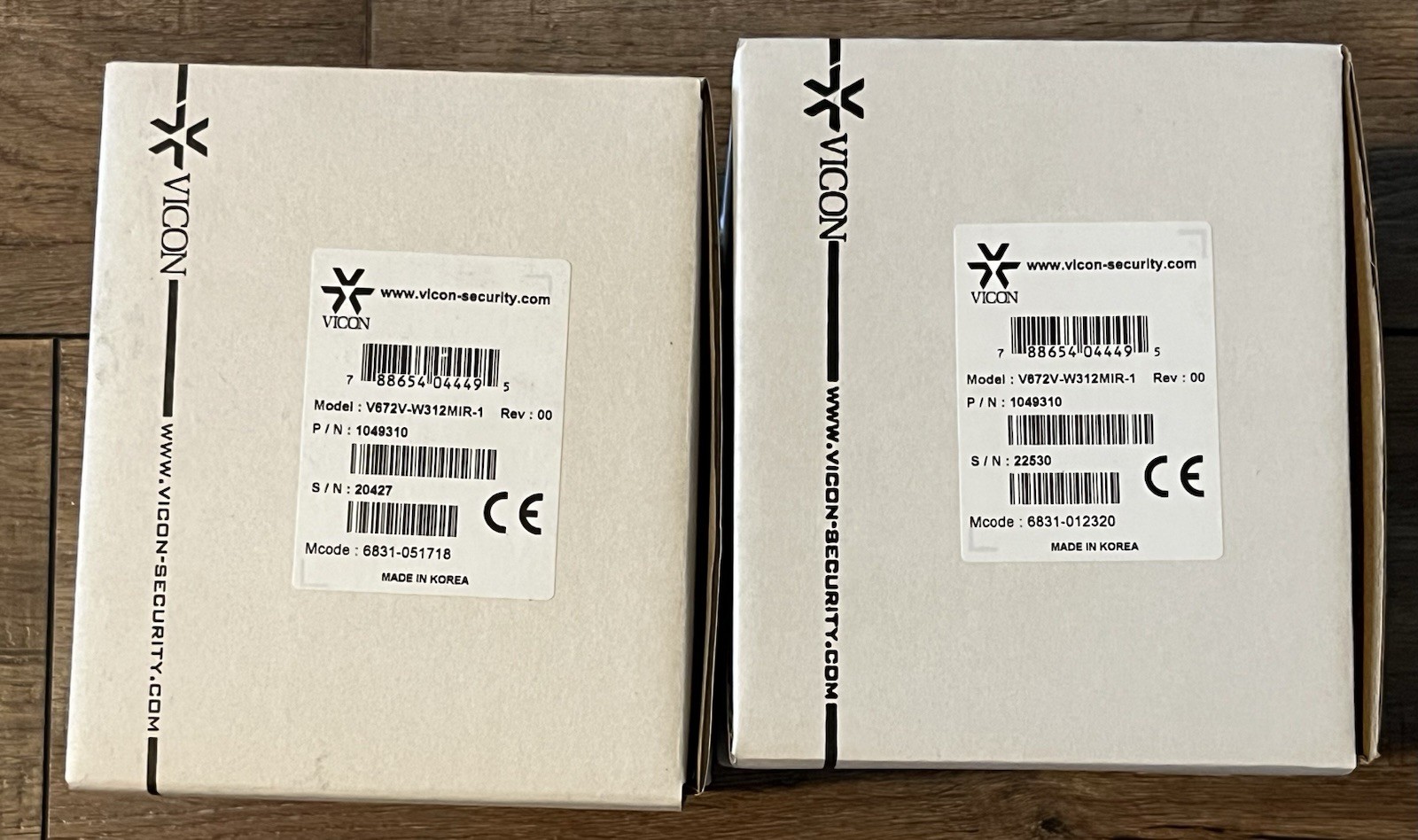 Vicon V672V-W312MIR Security Dome Camera Vandle Proof. Brand New Lot Of 2 Cheap
