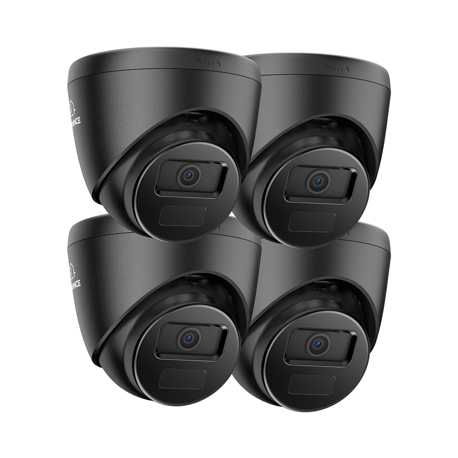 SANNCE 4pcs HD 1080P Outdoor Security Camera 2MP Video Dome CCTV IR Night Vision