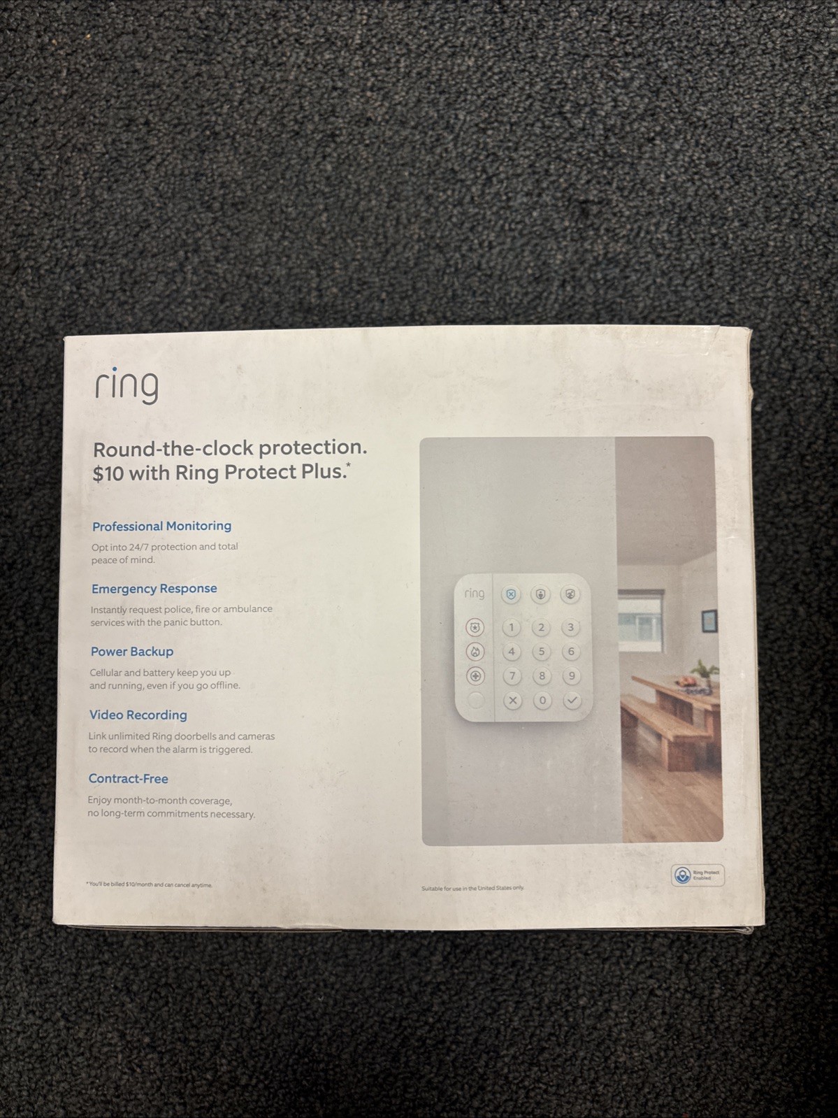 Ring Alarm 8-Piece Security Kit, 2nd Gen Home Security System w/Alexa BRAND NEW