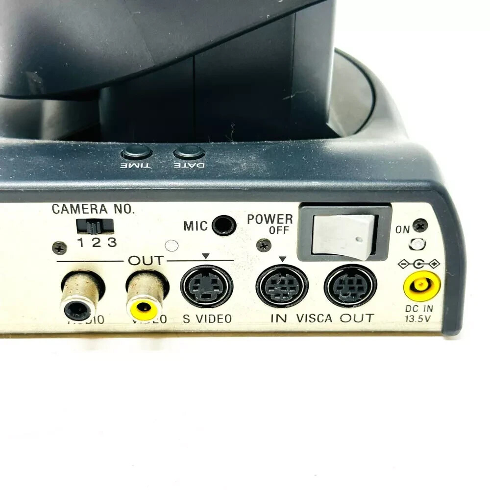 Sony EVI-D30 Pan-Tilt CCD Camera, 12x Variable Zoom f/1.8 5.4-64.8mm
