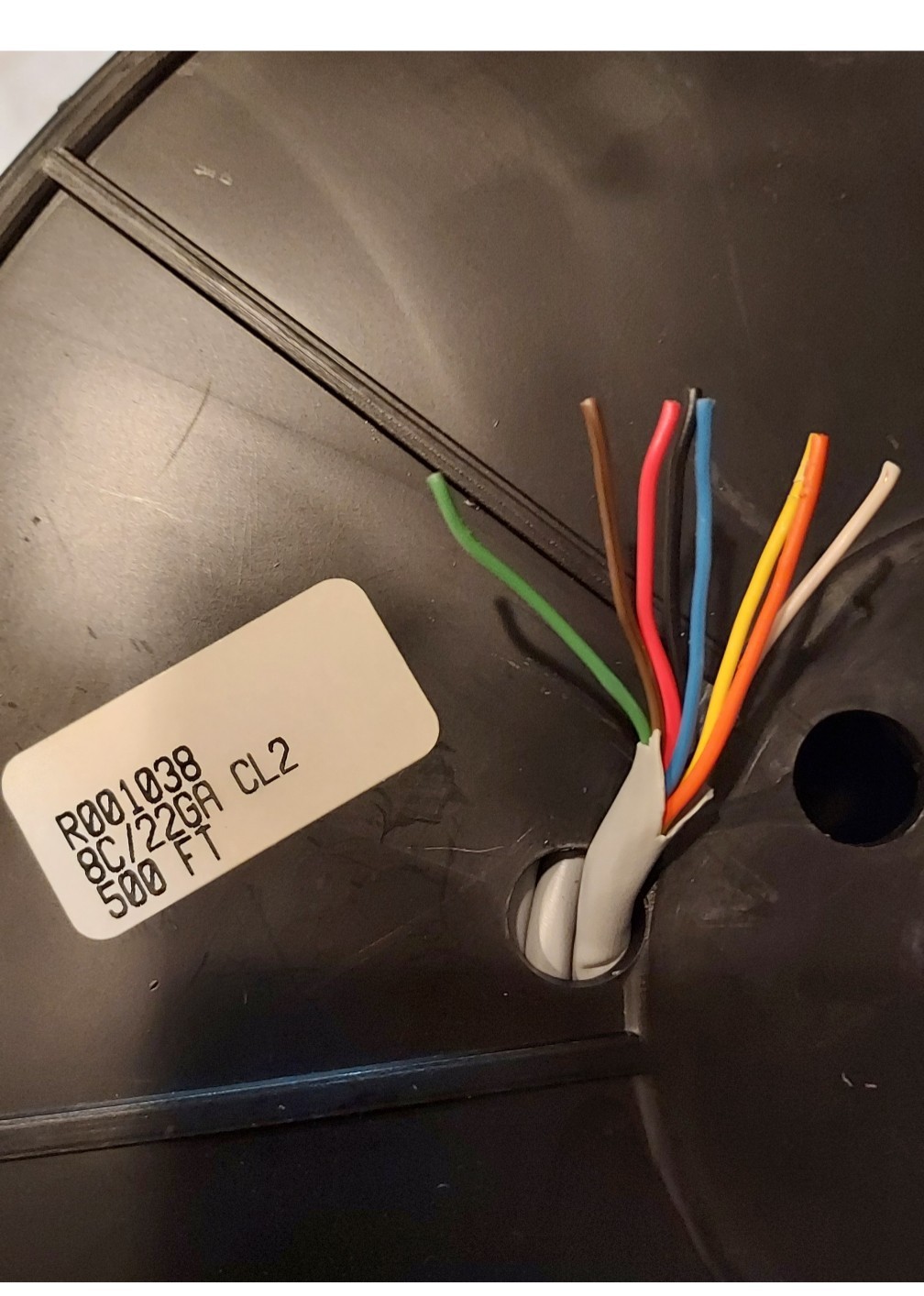 (1) Thermostat Wire 22 Gauge 6 500′ Copper Wiring (New).