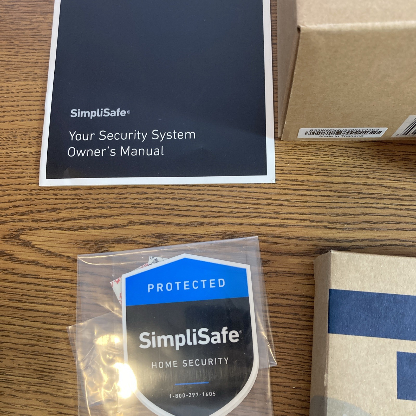 SIMPLISAFE Indoor Alarm System Base Keypad HD Camera Water Smoke Sensor Entry