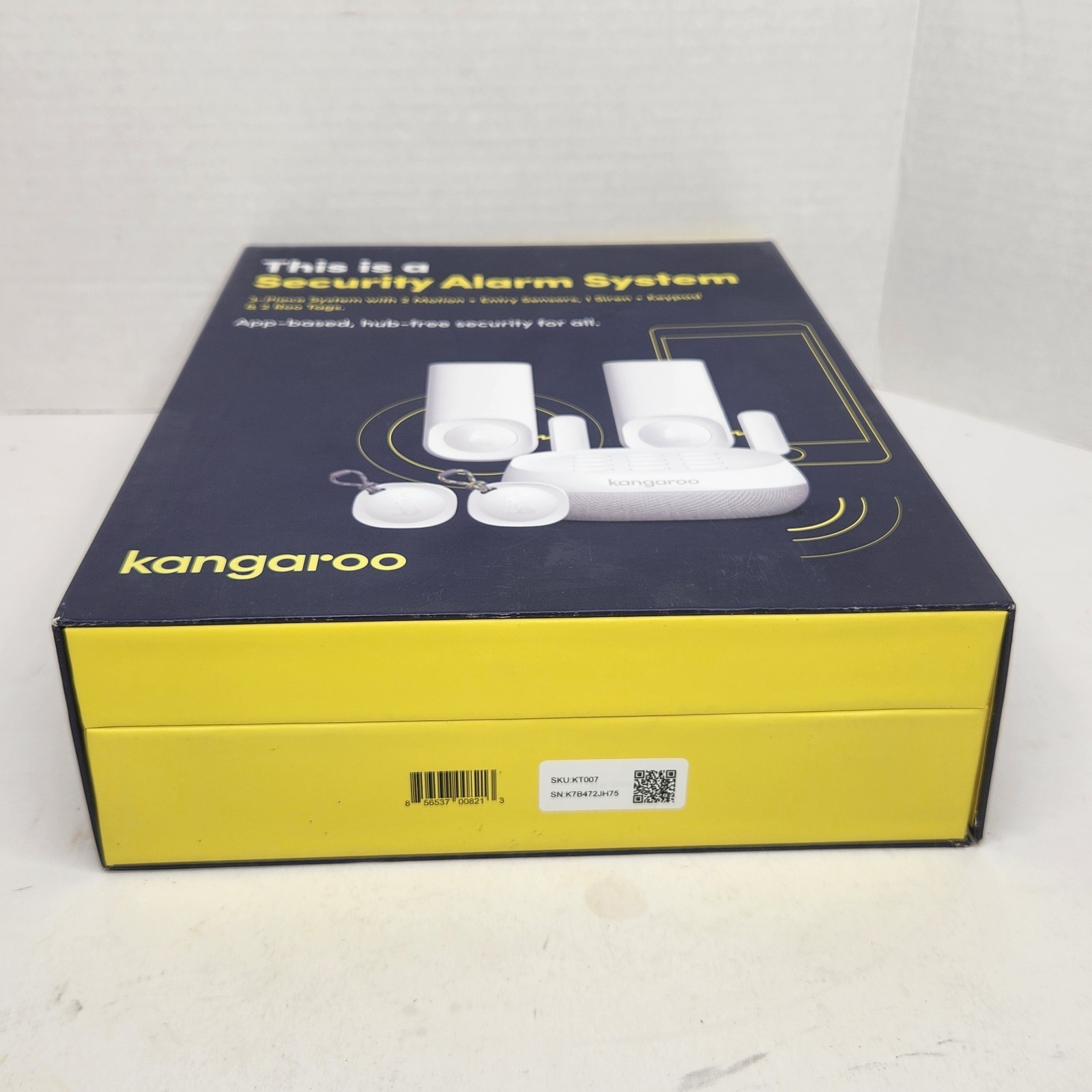 KANGAROO WiFi Wireless Home Security Alarm System App Based – New Open Box