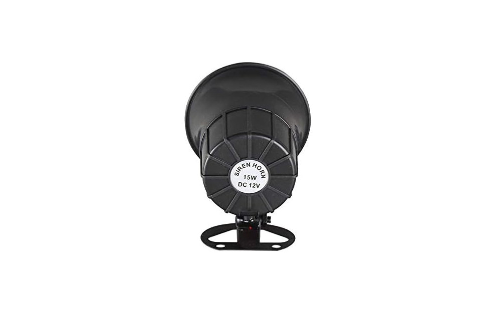 Bocina de Alarma 15W Compatible con Sistemas de Seguridad para Casa