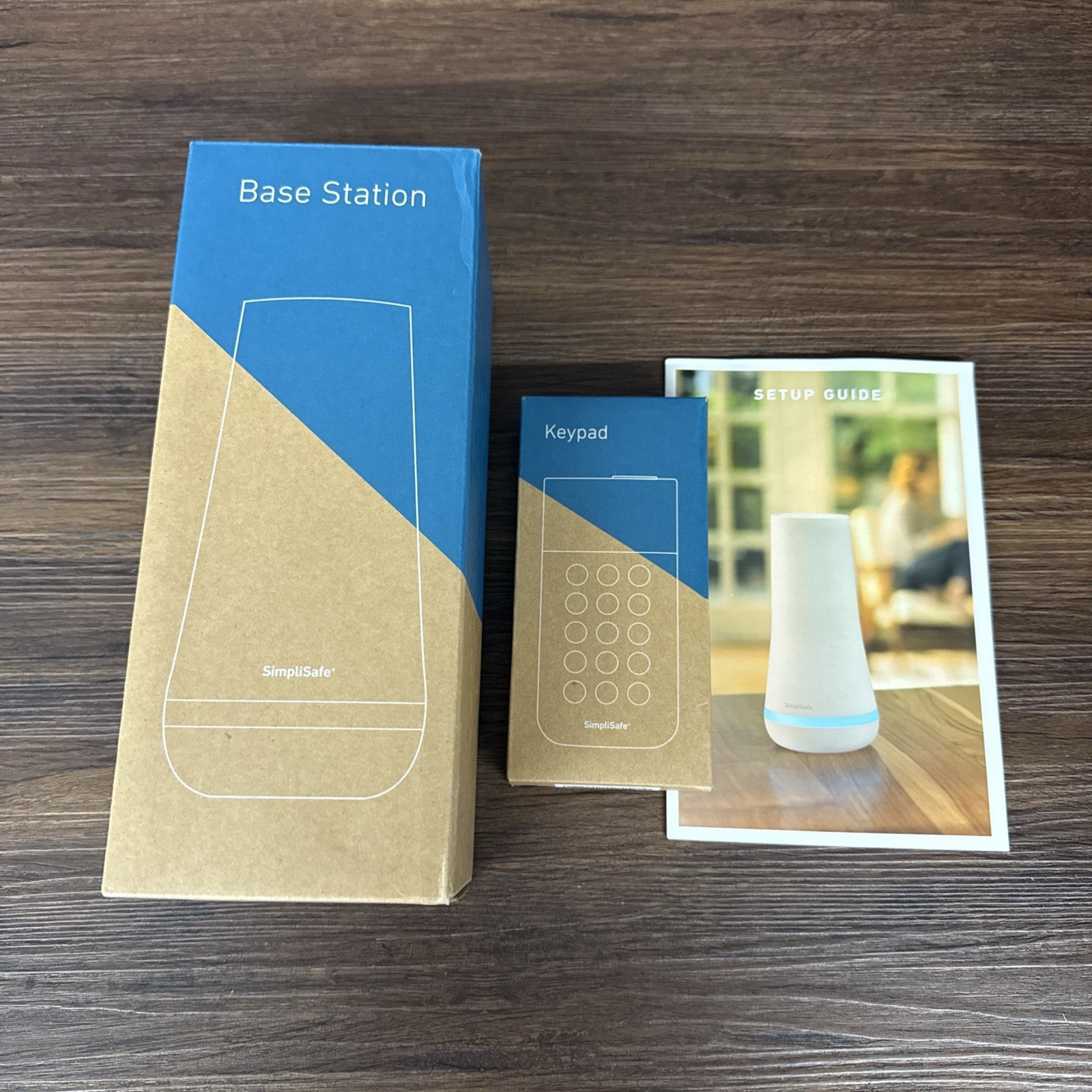SimpliSafe Home Security System Wireless Security Keypad Base KP3W 3rd Gen White