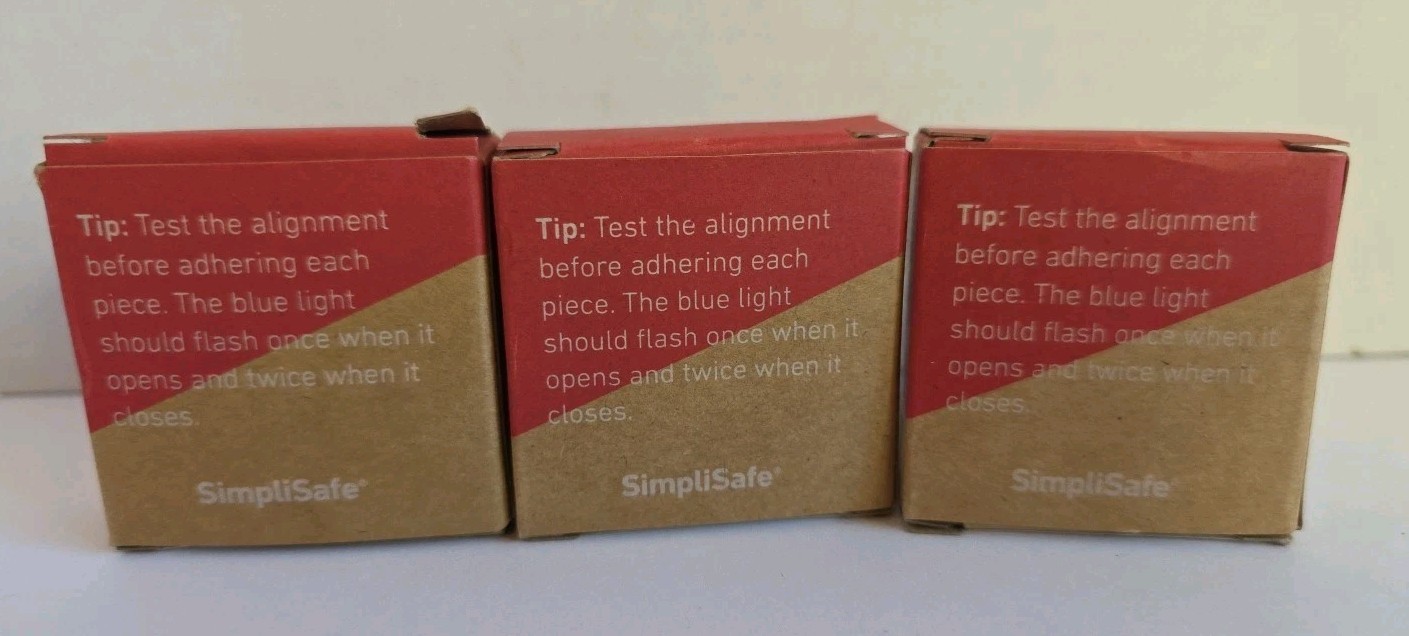 SimpliSafe ES3 Door Window Entry Sensor Security System – 3-Pack