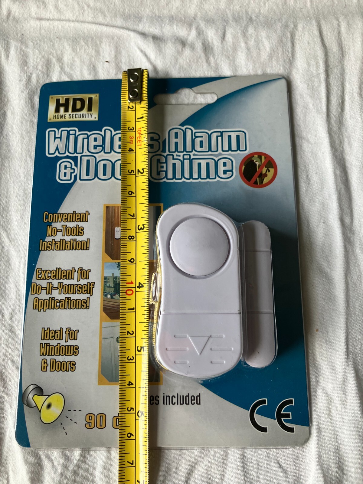 Wireless Home Security Alarm and Door Chime Battery required 20975 90db DIY