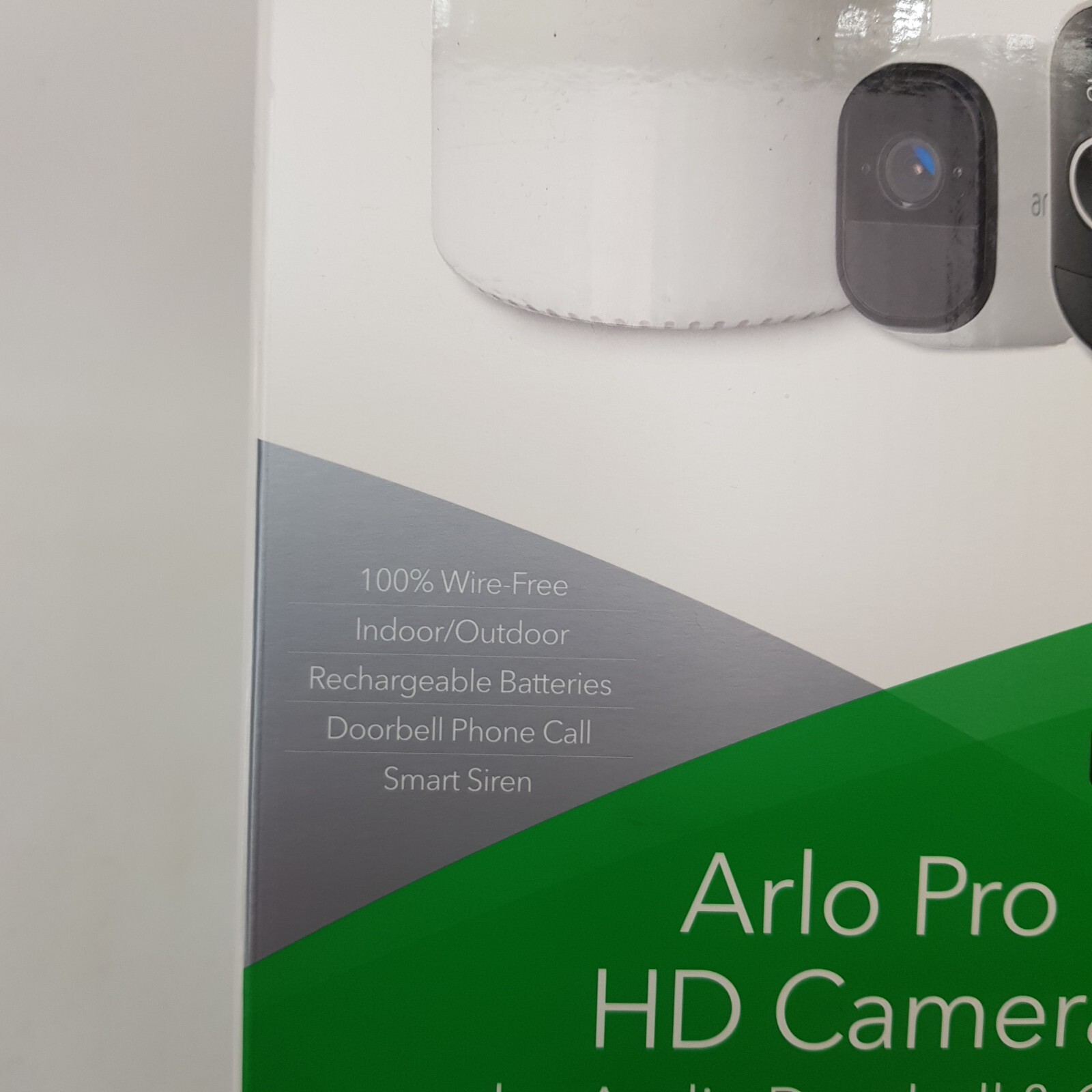 Arlo Smart Home Pro HD Camera Plus Audio Doorbell and Chime System