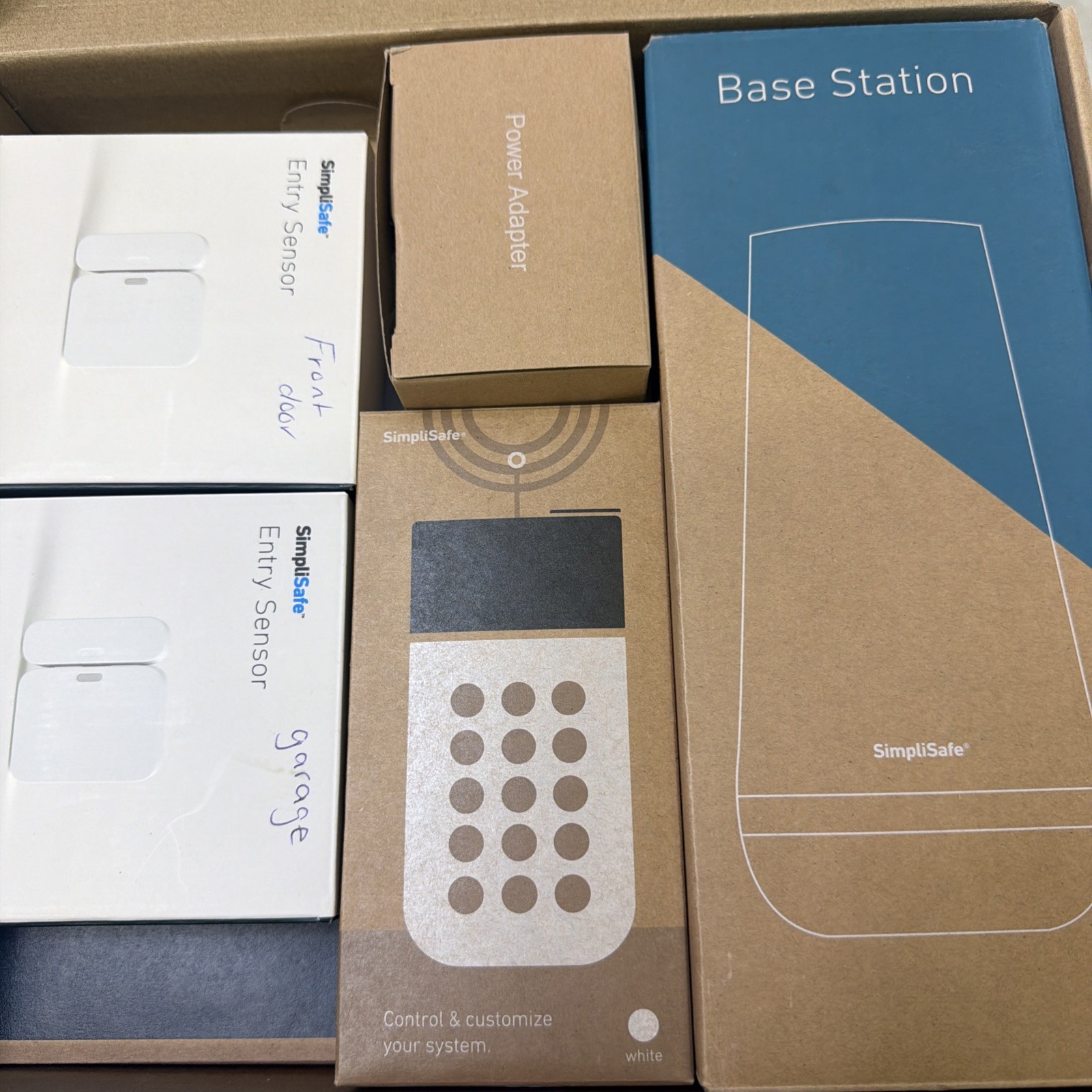 Simplisafe 5 Piece Wireless Home Security System Optional 24/7 Pro. Monitoring