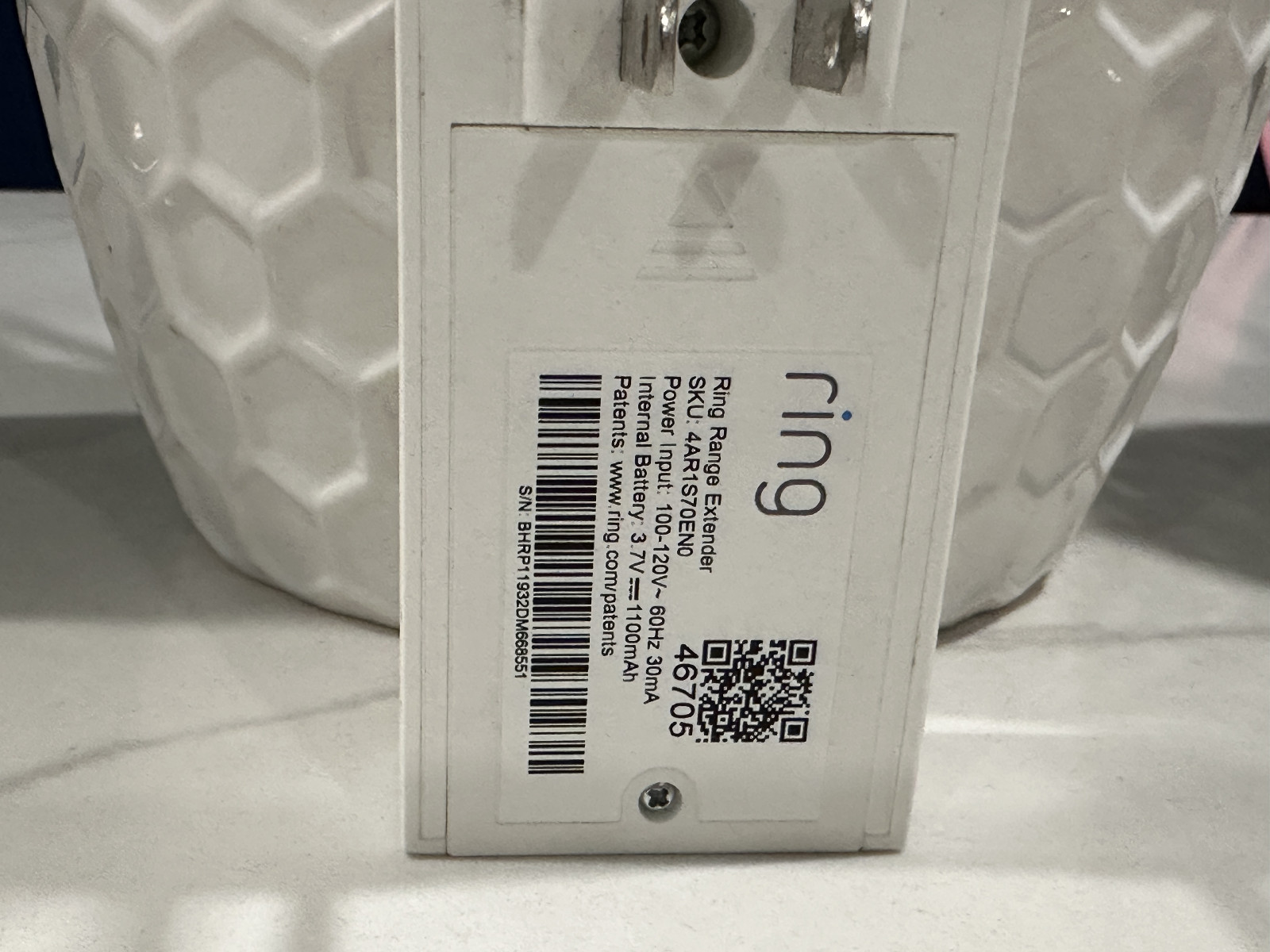 Ring Security Home Network Range Extender 1st Generation SKU: 4AR1S70EN0