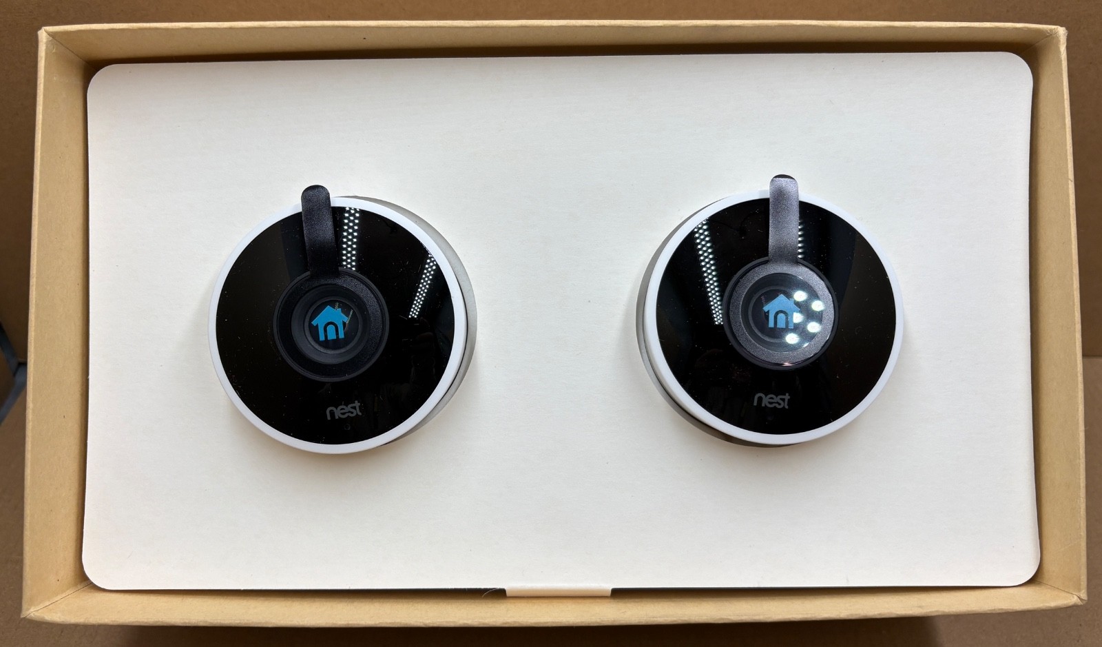 NEST Cam Outdoor Smart Security Camera (2-Pack) – NC2400ES – Open Box