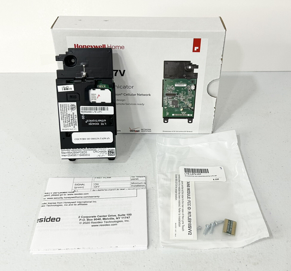 Honeywell LTE-L57V Lynx Touch Verizon LTE Communicator For L5210 & L7000 / New