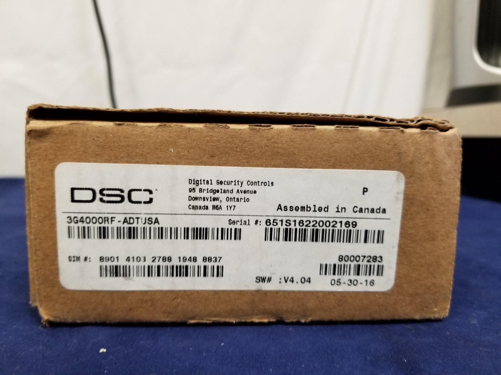 New DSC 3G4000RF-ADTUSA Alarm Communicator 3G4000RF