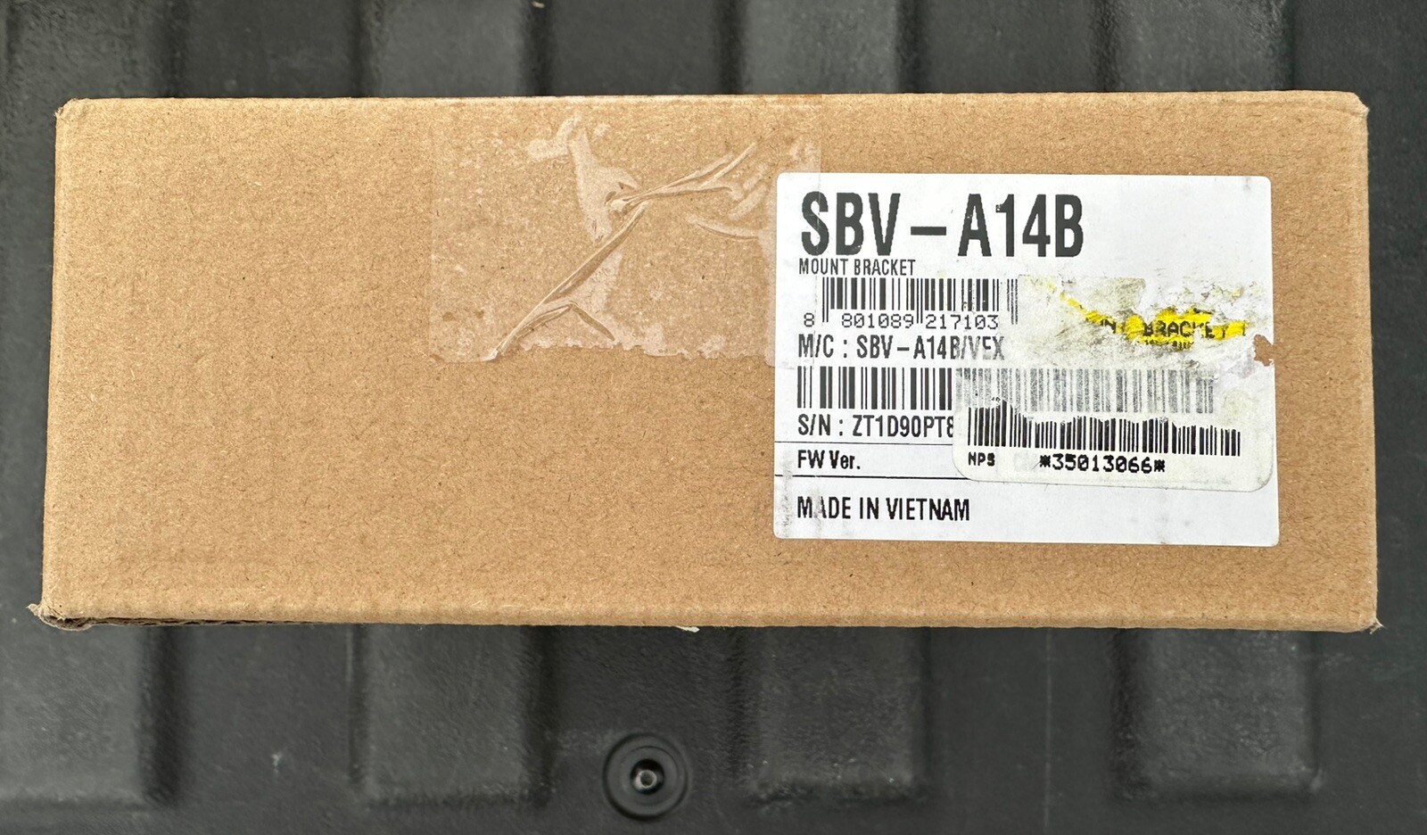 Hanwha Techwin SBV-A14B Wisenet A series cameras for GangboxesSecurity Accessory