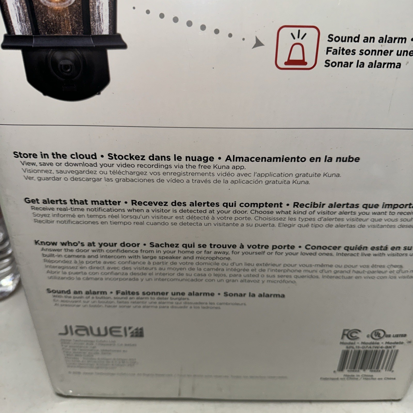 Maximus SPL11-07A1W4-BKT-K1 Smart Security Camera