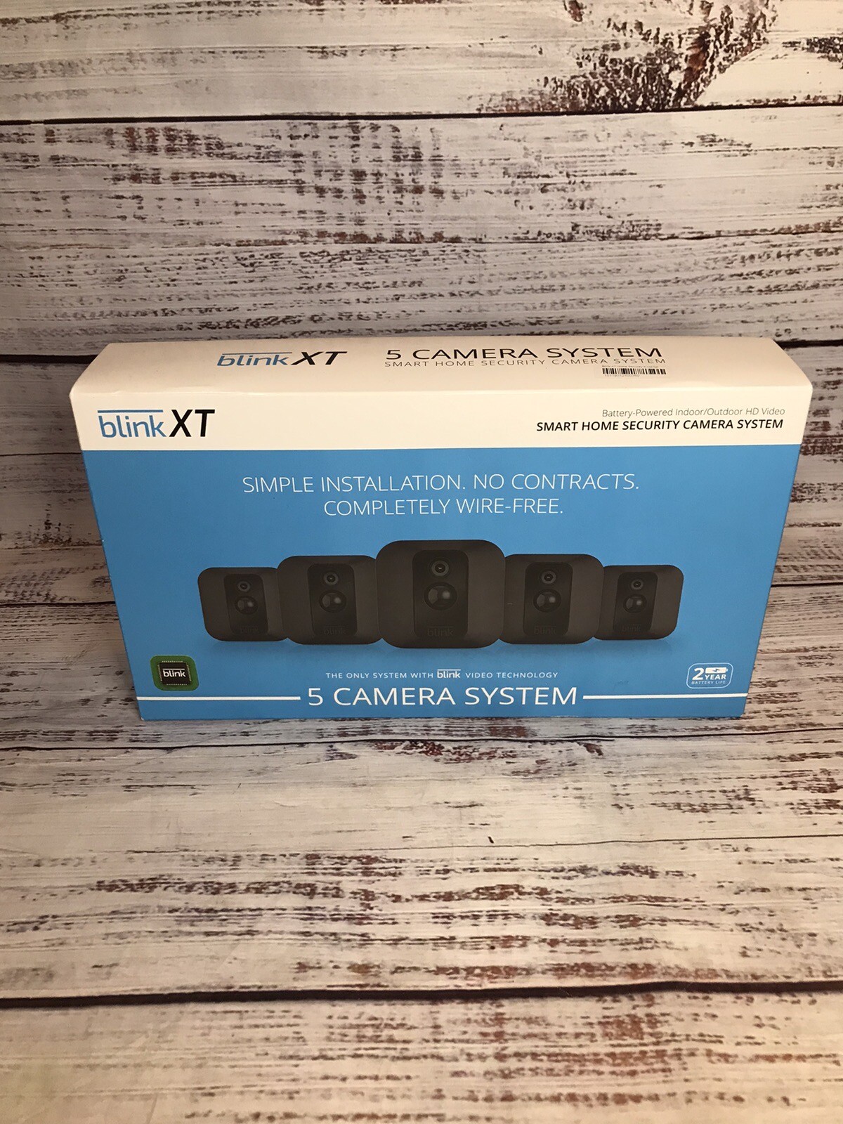 EMPTY BOX ONLY Blink XT Security Wireless 5 Camera System Outdoor Home 1st Gen