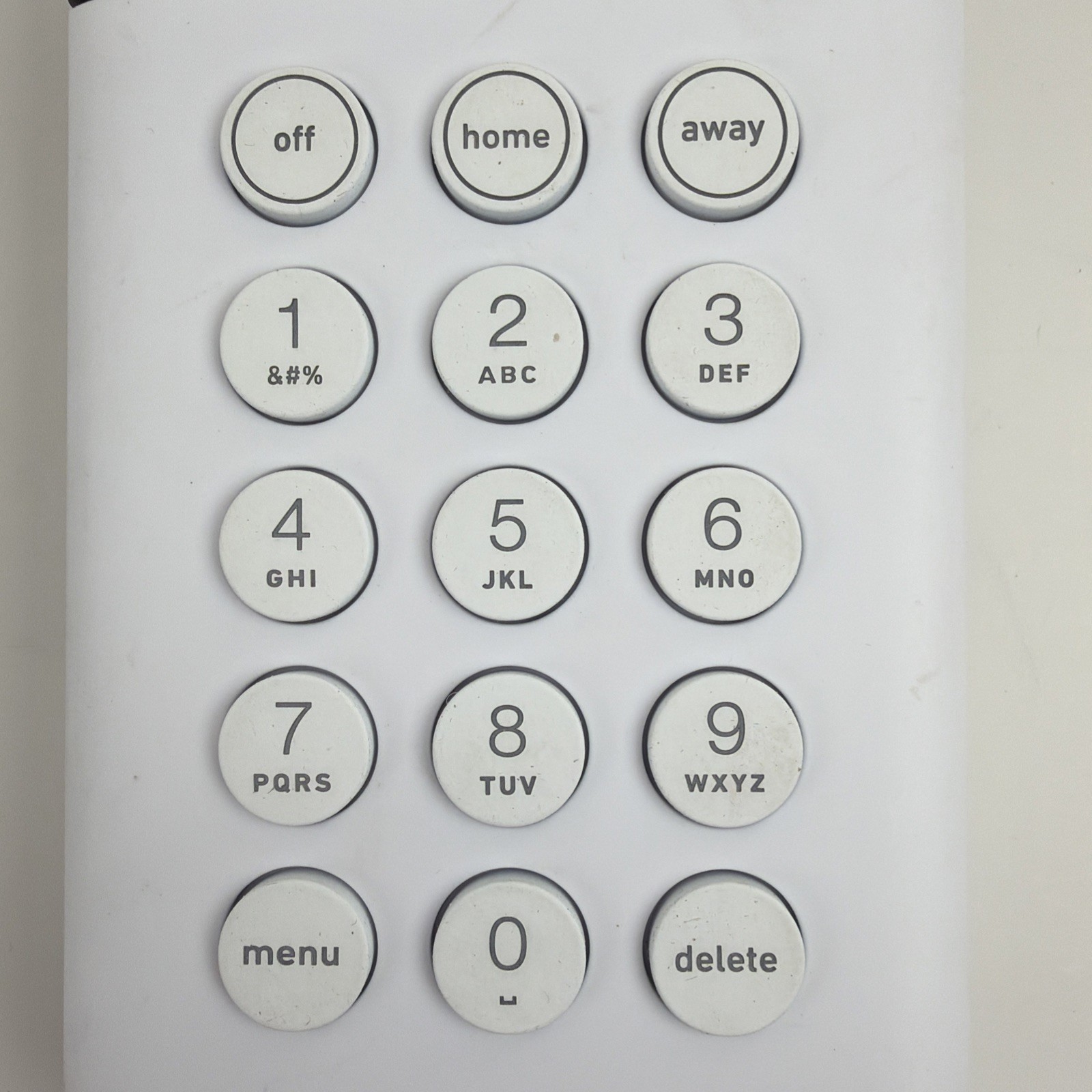 SimpliSafe Keypad White SSKP3 Gen 3 No Box or Bracket