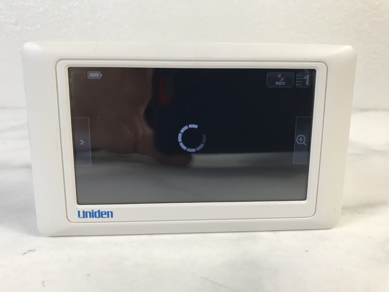 Uniden Guardian G4 Touch Screen 3.3” LCD Screen Model G403 White & Charging Cord