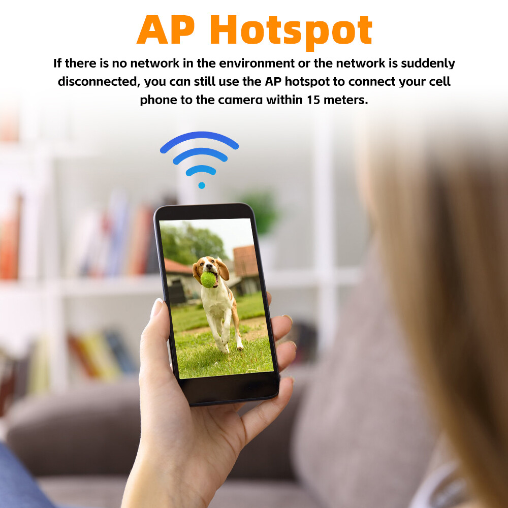 4-Pack Wireless 5G WiFi Security Camera System Smart Outdoor Night Vision 1080P