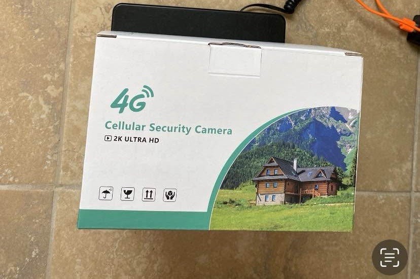 4G Cellular Security Camera